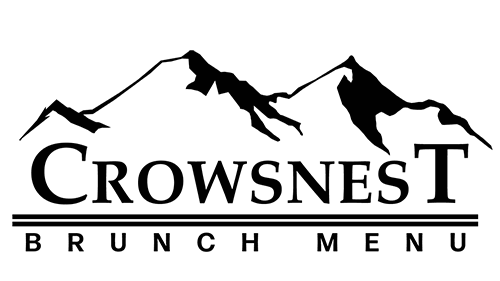 Crowsnest Vineyards Brunch Menu Logo