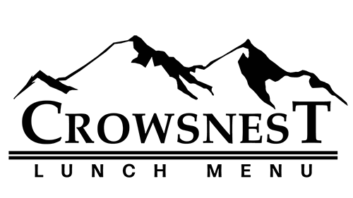 Crowsnest Vineyards Lunch Menu Logo