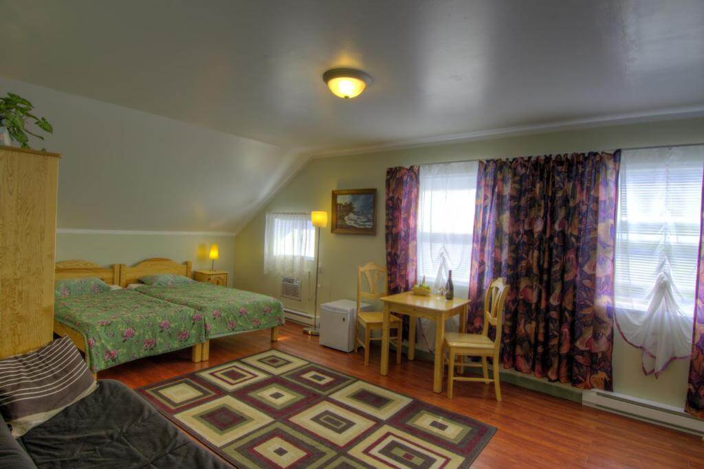  Two Large Double Beds Make for King Sized Sleeping. Plus many other options availble at the Crowsnest Landgasthof